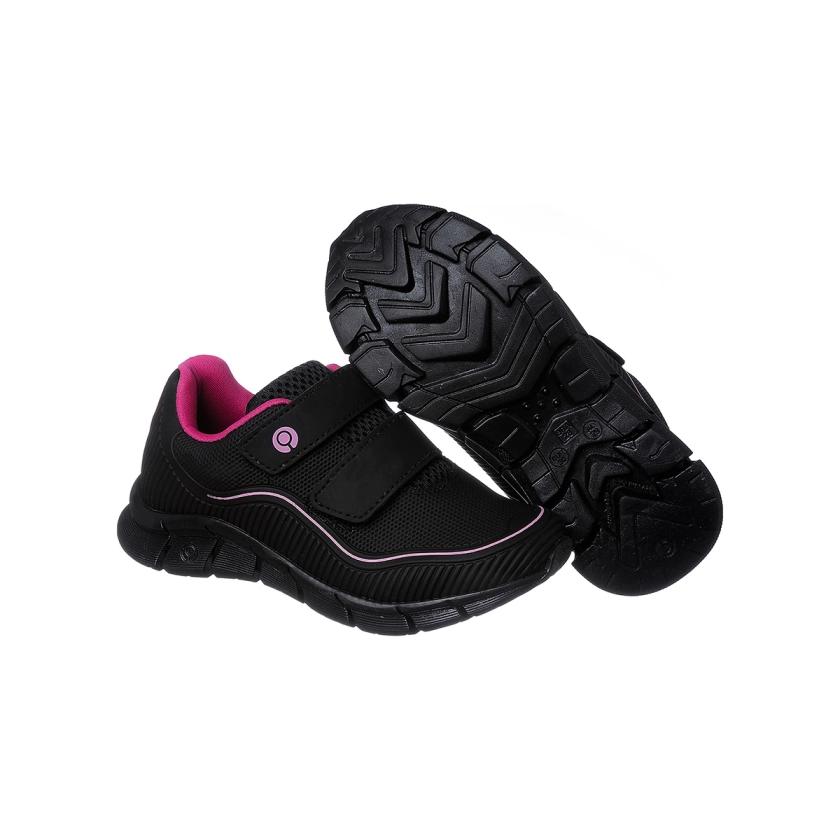 Tenis puma infantil outlet preto com rosa