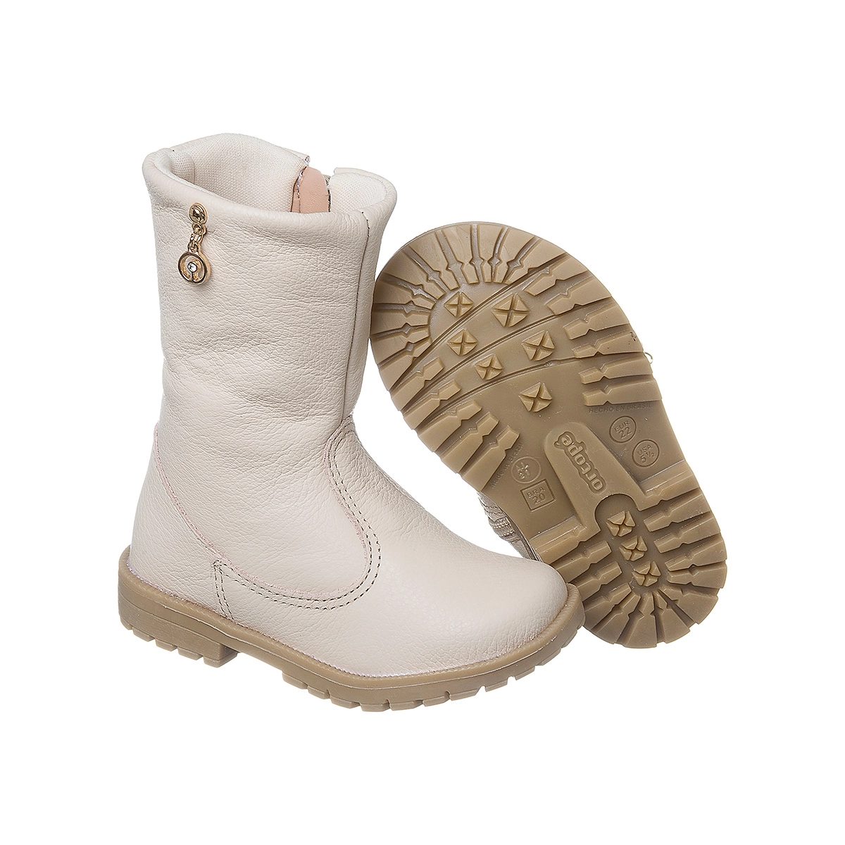 Bota cano medio store infantil